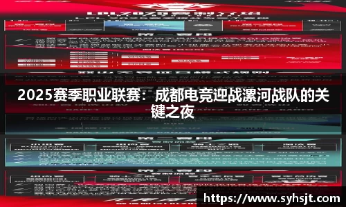 2025赛季职业联赛：成都电竞迎战漯河战队的关键之夜